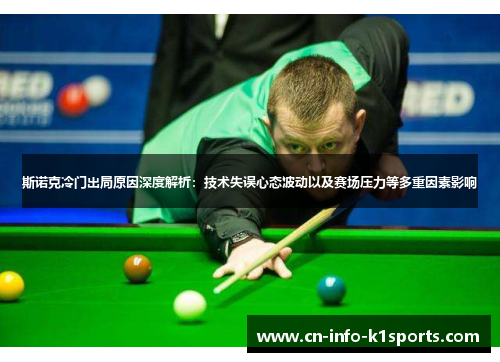 斯诺克冷门出局原因深度解析：技术失误心态波动以及赛场压力等多重因素影响